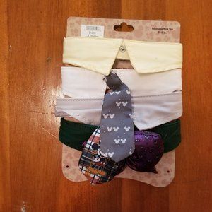 Official Disney Park Dog Costume Velcro Bow Ties